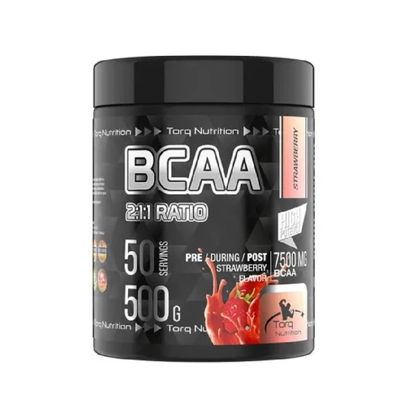 Torq Nutrition BCAA Çilek Aromalı 500 gr ürün görseli 1