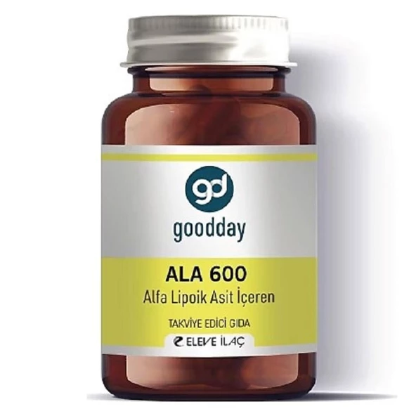 Goodday Alfa Lipoik Asit ALA600 60 Kapsül ürün görseli 1