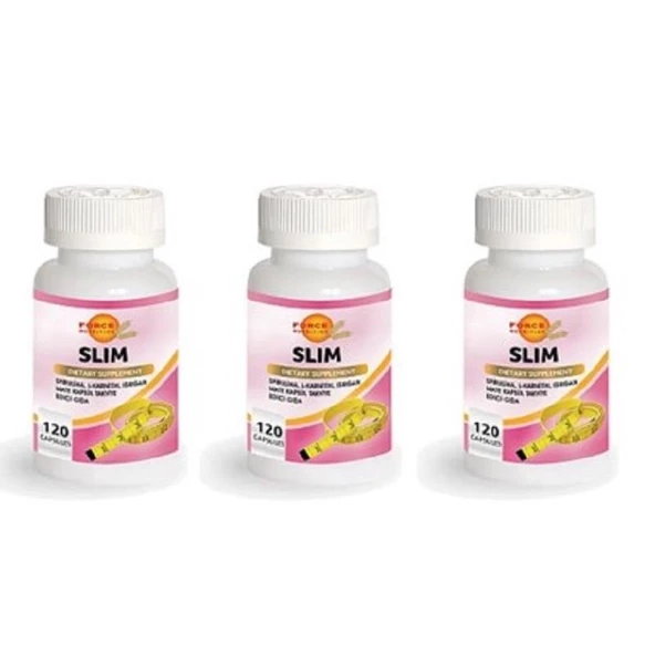 Force Nutrition Slim 120 Kapsül - 3 Adet ürün görseli 1