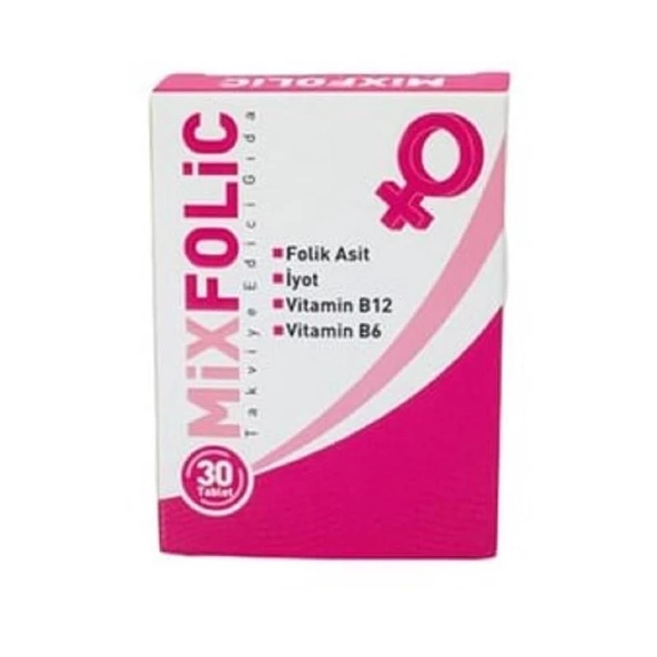 Mixfolic 30 Tablet ürün görseli 1