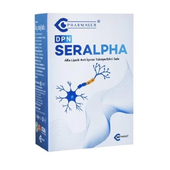Seralpha Alfa Lipoik Asit 30 Tablet ürün görseli 1