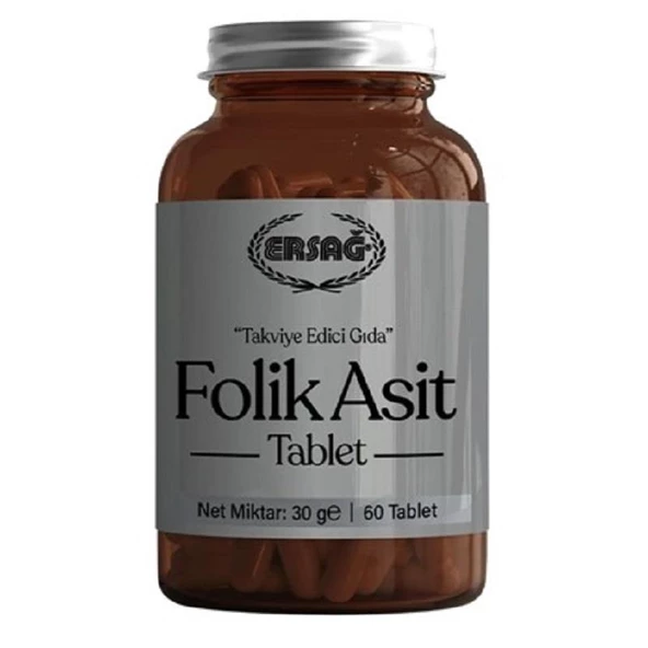 Ersağ Folik Asit 60 Kapsül ürün görseli 1