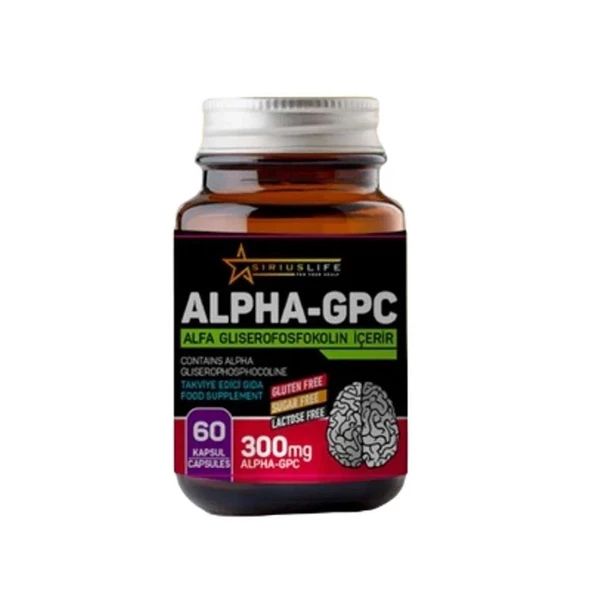 Sirius Life Alpha-GPC 60 Kapsül ürün görseli 1
