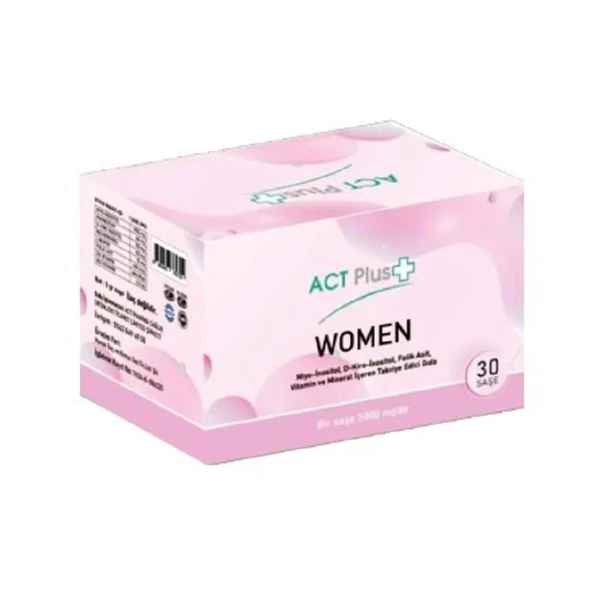 ACT Plus Women 30 Saşe ürün görseli 1