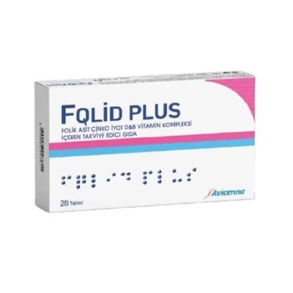 Avicenna Fqlid Plus 28 Tablet ürün görseli 1