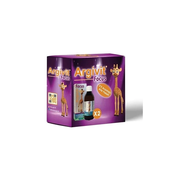 Argivit Focus Şurup 150 ml - 2'li Avantajlı Aile Paketi ürün görseli 1