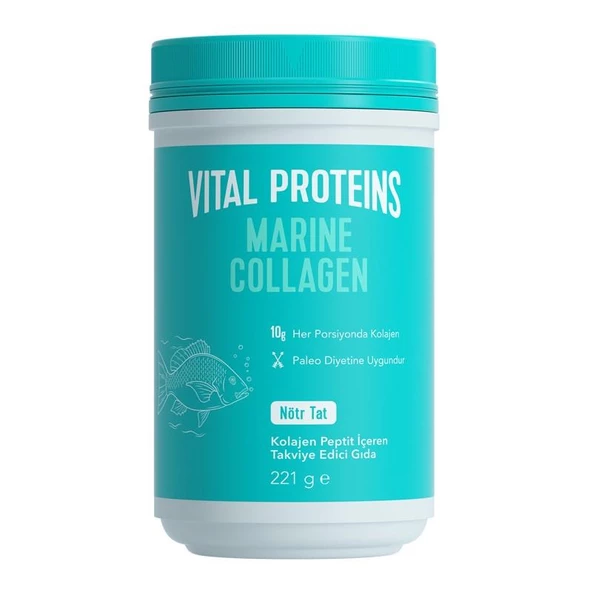 Vital Proteins Marine Collagen Nötr Tat 221 gr ürün görseli 1