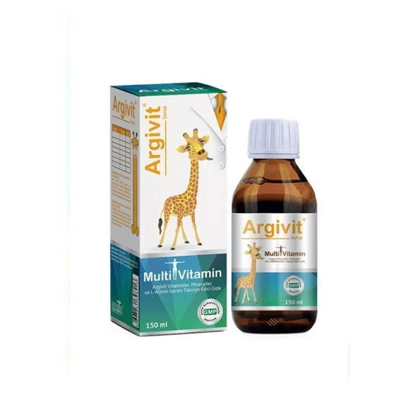 Argivit Vitamin Mineral L-Arjinin Şurup 150 ml ürün görseli 1