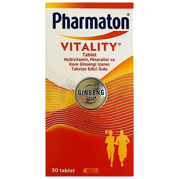 Pharmaton Vitality 30 Tablet ürün görseli 1