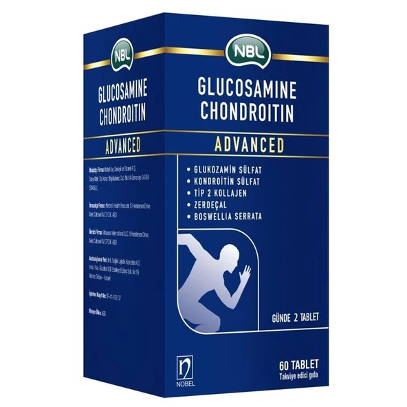 NBL Glukozamin Advanced 60 Tablet ürün görseli 1