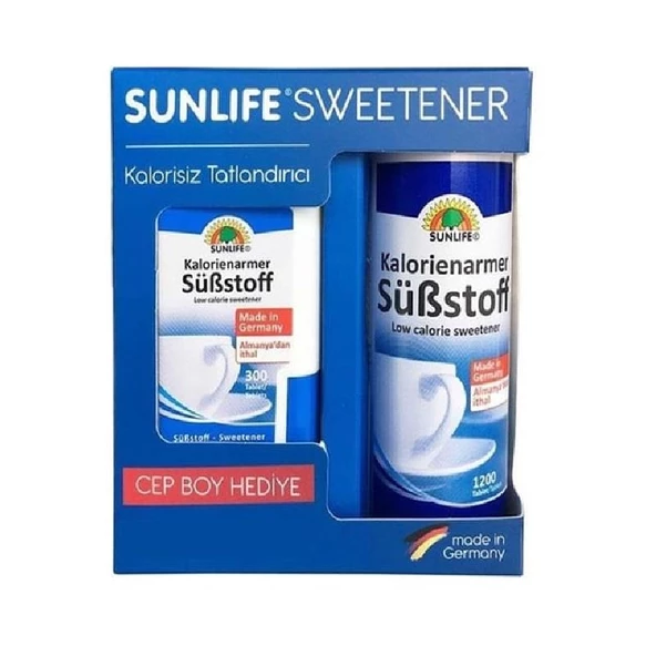 Sunlife Substoff Tatlandırıcı 1200 Tablet +  300 Tablet Hediye ürün görseli 1