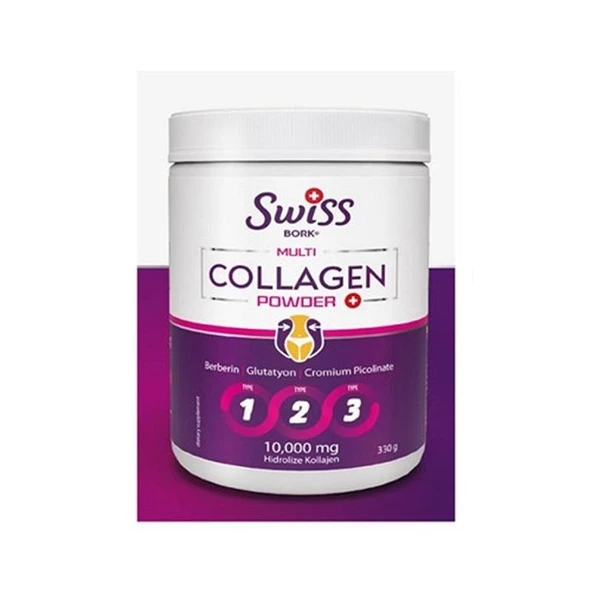 Swiss Bork Multi Collagen Powder 330 gr ürün görseli 1