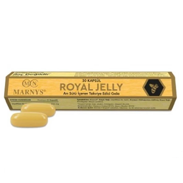 Marnys Royal Jelly 1000 mg 30 Kapsül ürün görseli 1