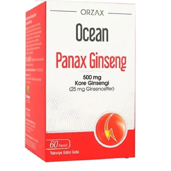 Ocean Panax Ginseng 500 mg 60 Kapsül ürün görseli 1
