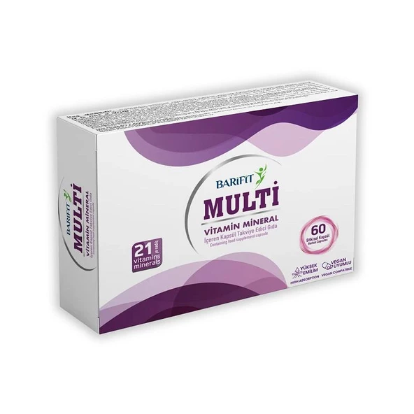 Barifit Multivitamin 60 Tablet ürün görseli 1