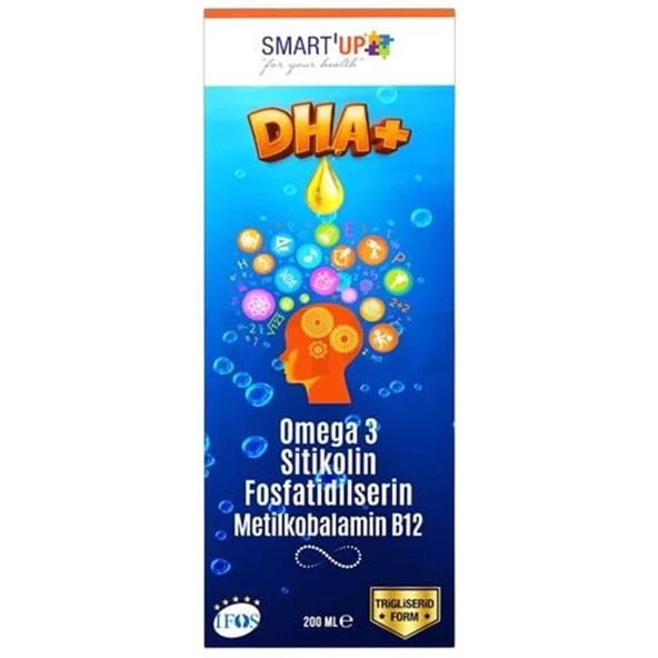 Smart Up DHA Omega 3 Şurup 200 ml ürün görseli 1