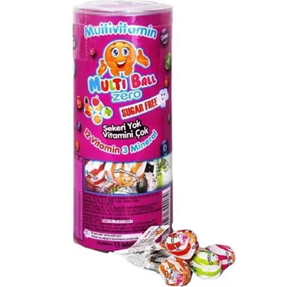 Multiball Zero Multivitamin 15 Adet ürün görseli 1
