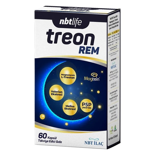NBT Life Treon REM 60 Kapsül ürün görseli 1
