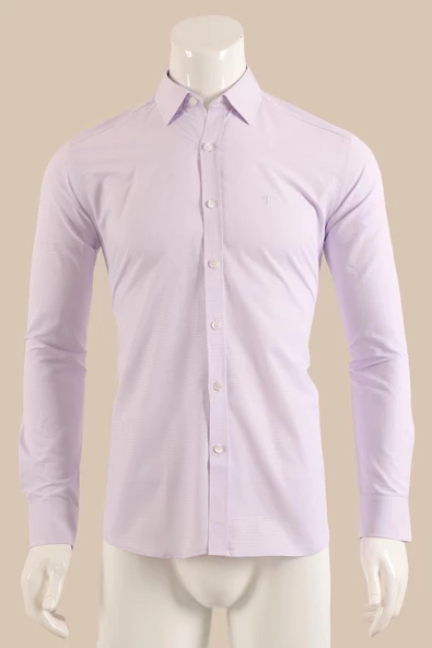 Uzun Kol Slim Fit Gömlek ürün görseli 1