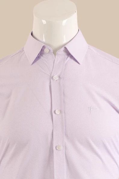 Uzun Kol Slim Fit Gömlek - Resim 4