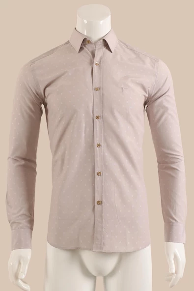 Uzun Kol Slim Fit Gömlek ürün görseli 1