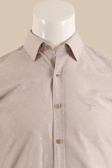 Uzun Kol Slim Fit Gömlek - Resim 4