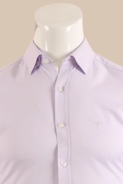 Uzun Kol Slim Fit Gömlek - Resim 4