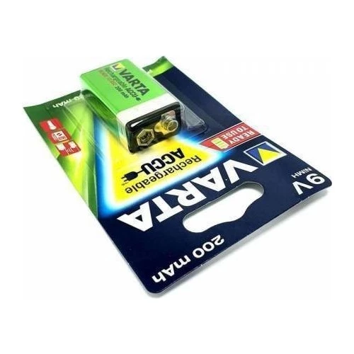 D-light Varta 9V Şarj Edilebilir Pil 200 mAh - Resim 2