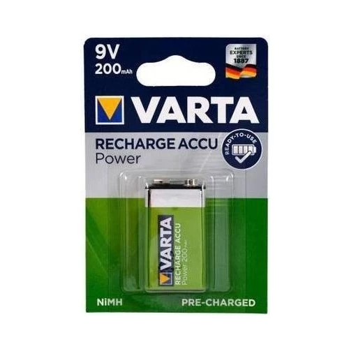 D-light Varta 9V Şarj Edilebilir Pil 200 mAh ürün görseli 1