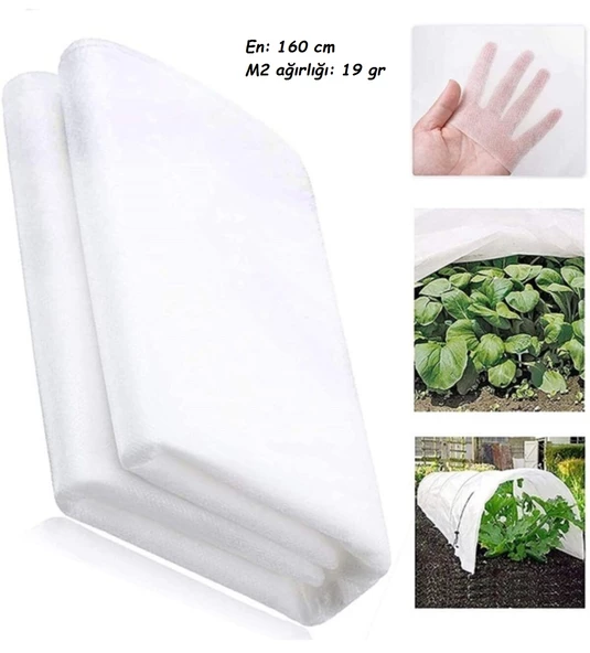DON, KIRAĞI, KARPUZ, ÇİLEK, SERA, TOPRAK ÖRTÜSÜ 50x1,6 MT, 19 Gr ürün görseli 1