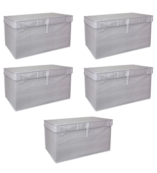 Çok Amaçlı Düzenleyici Kutu Organizer Cırt Cırtlı Hurç Mega Plus Boy 40cm X 30cm X 70cm (5 Adet) ürün görseli 1
