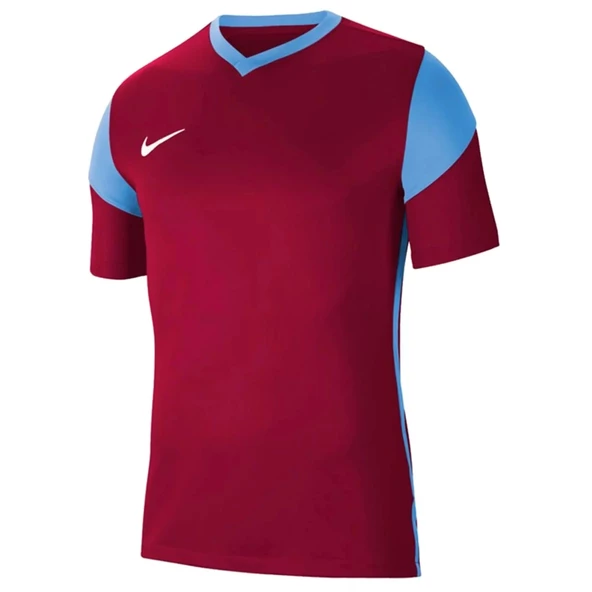 Nike Dri-Fit Erkek CW3826-677 Bordo Mavi Futbol Tişört ürün görseli 1