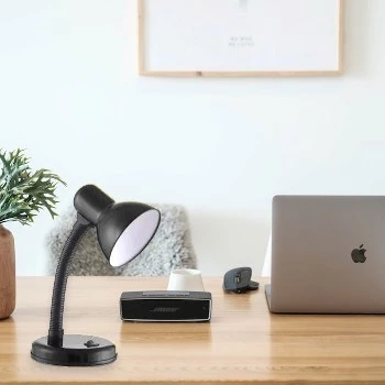 K2 Siyah E27 Duylu Masa Lambası KML100 - Resim 3