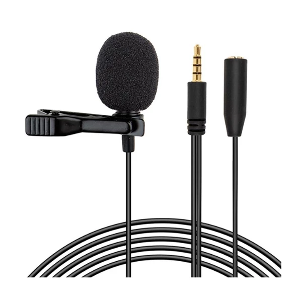 Jwin MIC-100 Metal Mandallı Yaka Mikrofonu ürün görseli 1