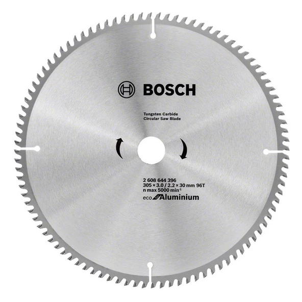 BOSCH Daire Testere Optiline Eco Alüminyum 305*30 96 Diş - 2608644396 ürün görseli 1