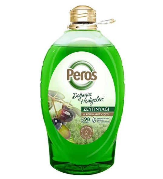 Peros Zeytinyağı & Bergamot Çiçeği Sıvı Sabun 3 kg ürün görseli 1