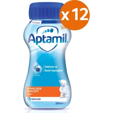 Aptamil Devam Sütü 200Ml 4 No *12 Adet ürün görseli 1