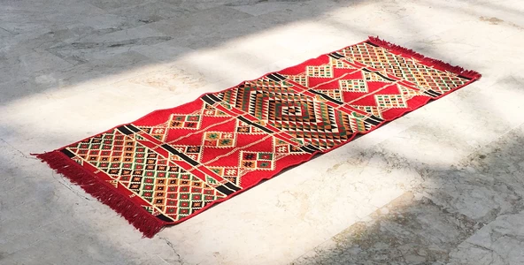 Shark Anatolia Baklava Kilim - Resim 5
