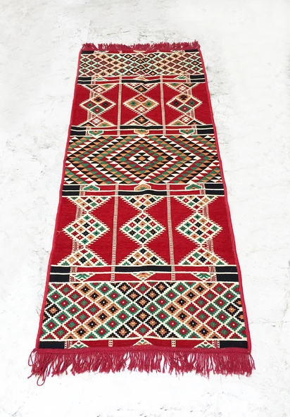 Shark Anatolia Baklava Kilim - Resim 2