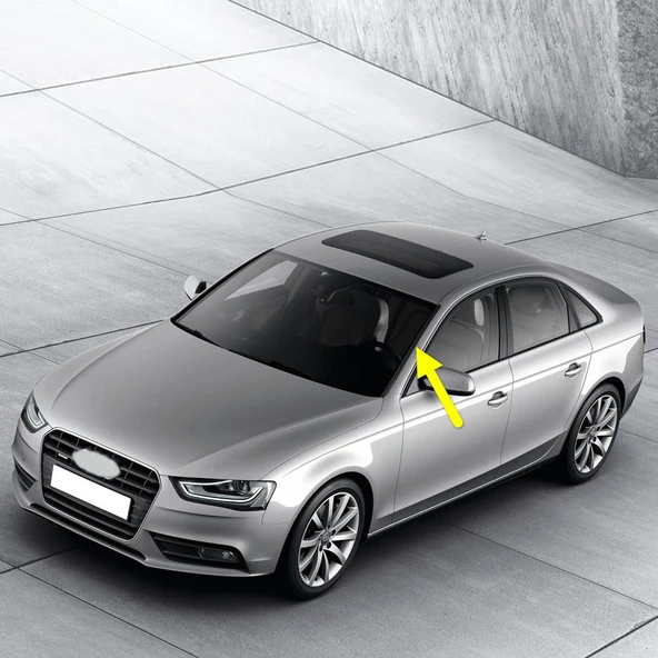 Audi A4 2013-2015 Ön Cam Sol Direk Su Tutma Çıtası 8K0854327 ürün görseli 1