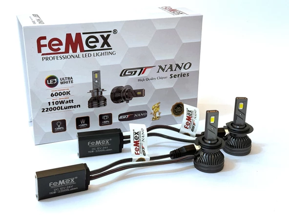 Opel Astra K Led Far Ampulu H7 FEMEX GT Nano Pro Performans Serisi ürün görseli 1