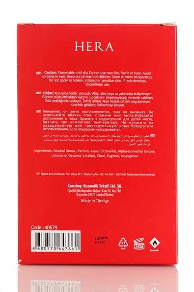 Alberto Taccini  HERA Kadın Parfümü - 100 ml - Resim 6