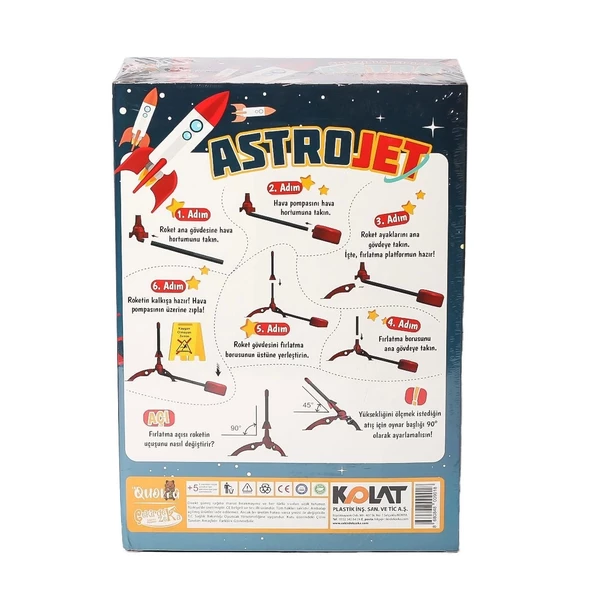 ZK122 Astro Jet Kutu Oyunu -Kolat - Resim 2