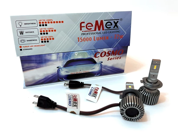FEMEX RX COSMO CSP SEOL H7 LED FAR XENON LED HEADLİGHT ürün görseli 1