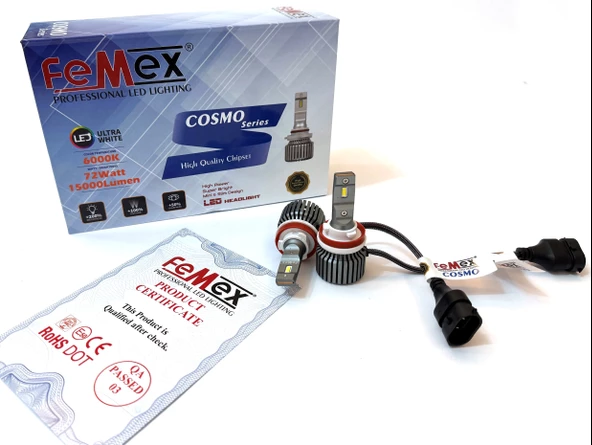 FEMEX RX COSMO CSP SEOL H8/11 LED FAR XENON LED HEADLİGHT ürün görseli 1