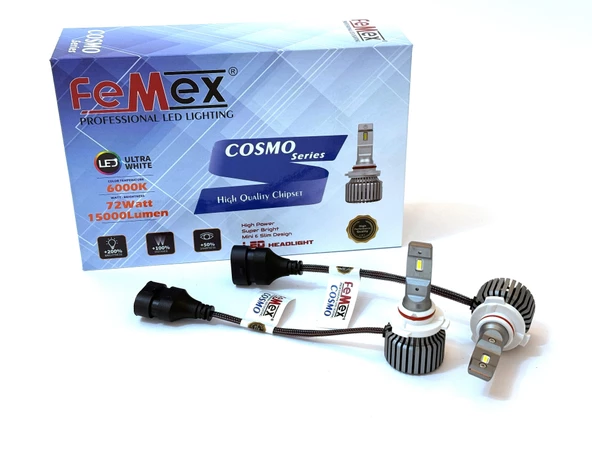 FEMEX RX COSMO CSP SEOUL HB4 9006 LED FAR XENON LED HEADLİGHT ürün görseli 1