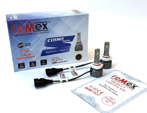 FEMEX RX COSMO CSP SEOUL HIR2 9012 LED FAR XENON LED HEADLİGHT ürün görseli 1