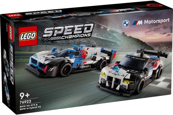 LEGO Speed Champions 76922 B M W M4 GT3 and B M W M Hybrid V8 ürün görseli 1