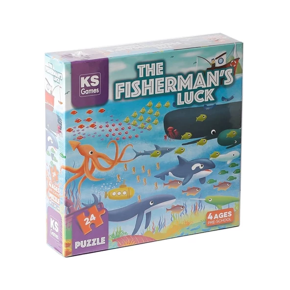 PRS 32708 The Fisherman Sluck Pre School Puzzle -KS Puzzle ürün görseli 1
