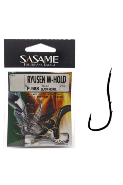 Sasame Ryusen W-Hold Black F-988 Olta İğnesi ürün görseli 1